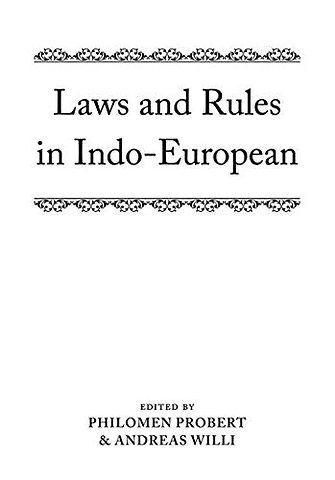 Laws and Rules in Indo-European