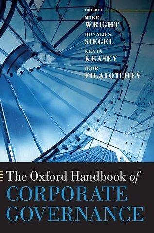 The Oxford Handbook of Corporate Governance