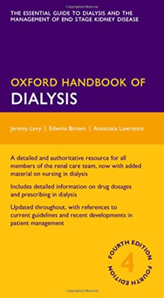 Oxford Handbook of Dialysis