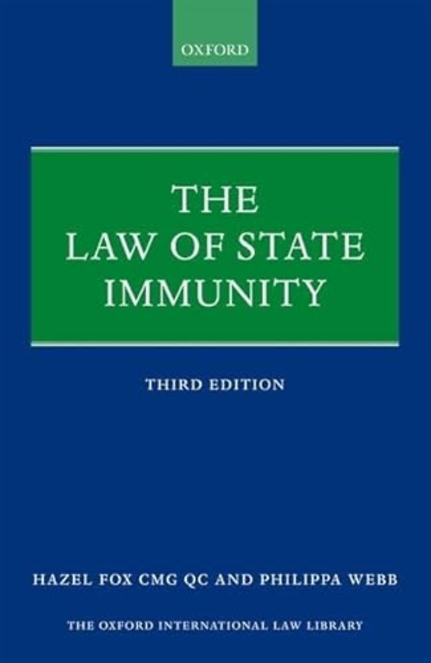 The Law of State Immunity