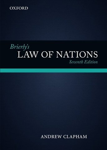 Brierly's Law of Nations
