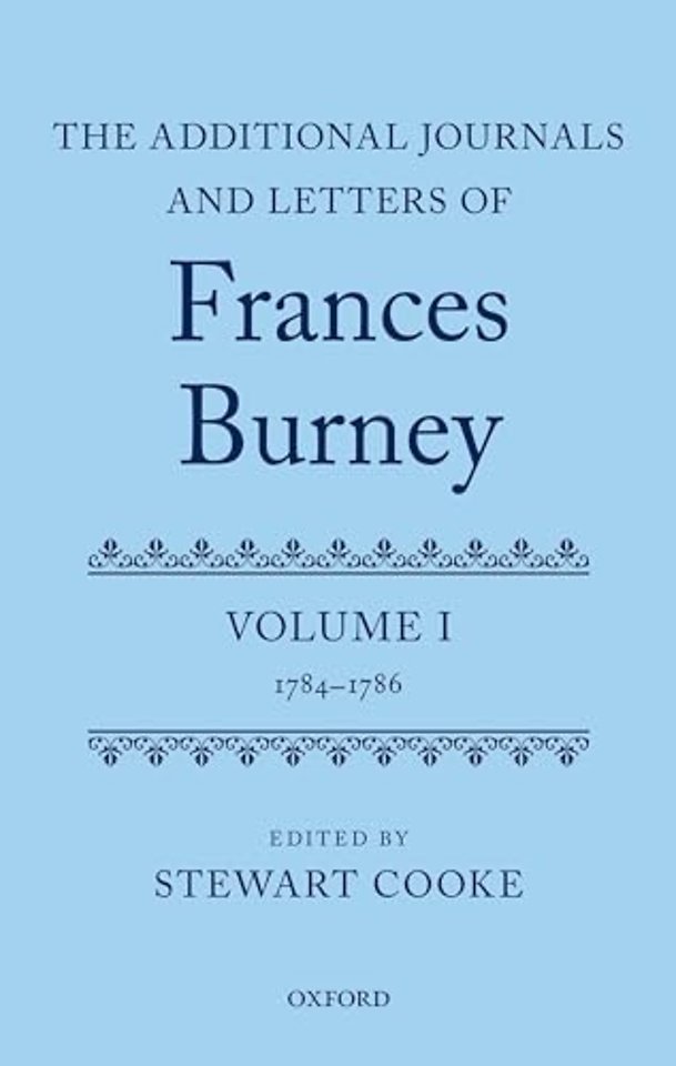 The Additional Journals and Letters of Frances Burney