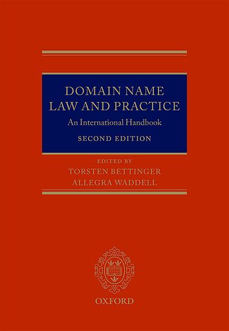 Domain Name Law and Practice