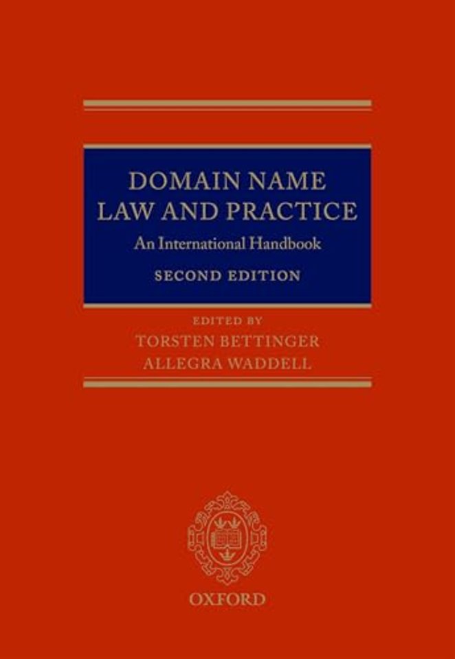 Domain Name Law and Practice