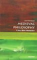 Medieval Philosophy: A Very Short Introduction