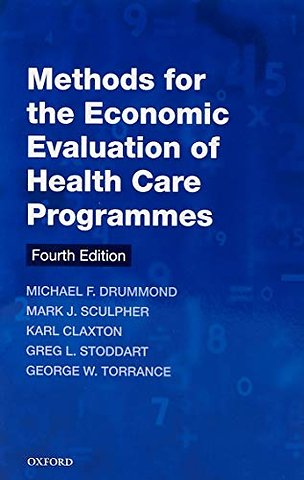 Methods for the Economic Evaluation of Health Care Programmes