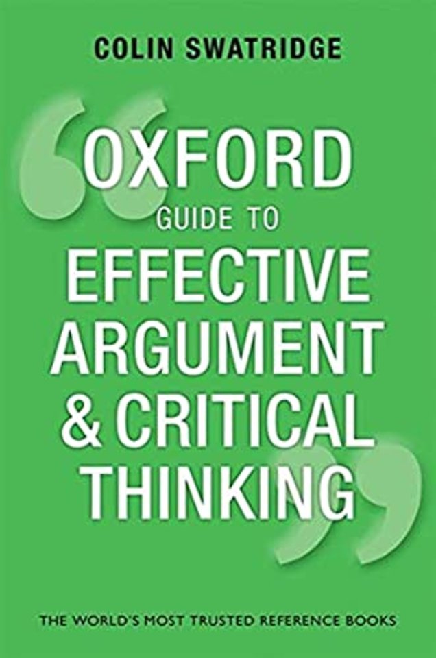 Oxford Guide to Effective Argument and Critical Thinking