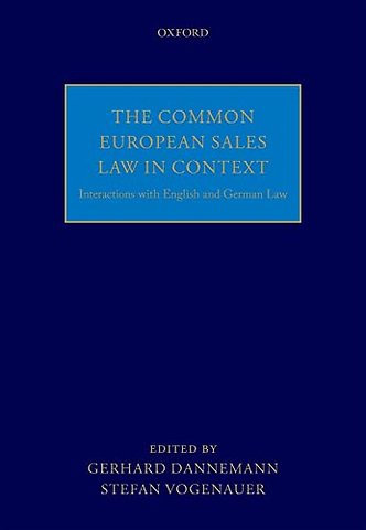The Common European Sales Law in Context