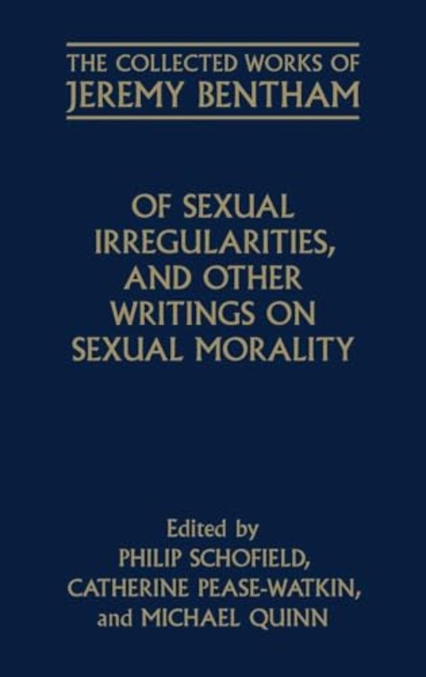 Of Sexual Irregularities, and Other Writings on Sexual Morality