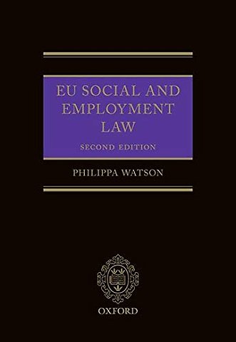 EU Social and Employment Law 2E