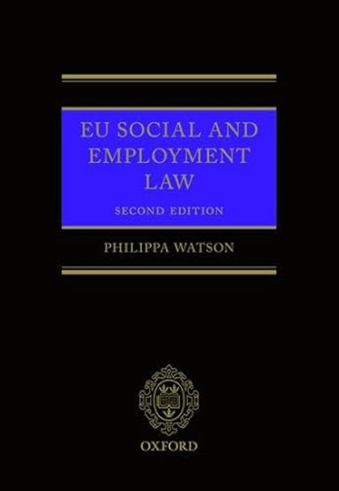 EU Social and Employment Law 2E