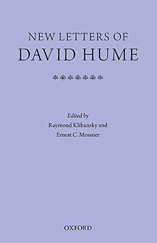 New Letters of David Hume