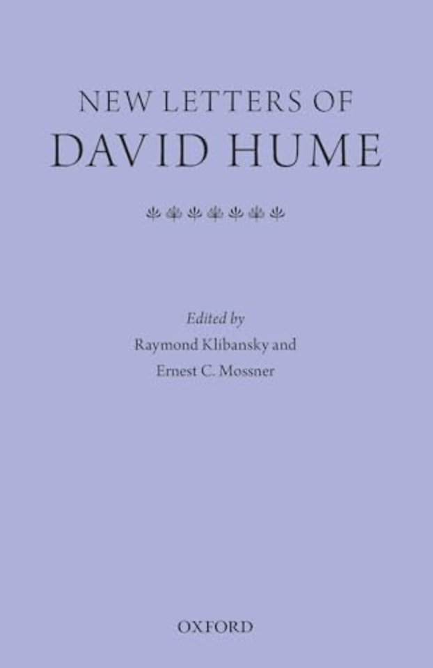 New Letters of David Hume