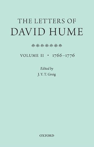 The Letters of David Hume
