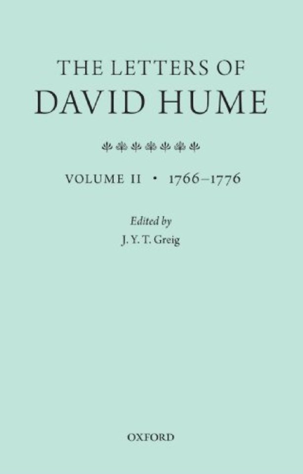 The Letters of David Hume