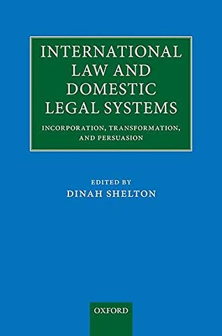 International Law and Domestic Legal Systems