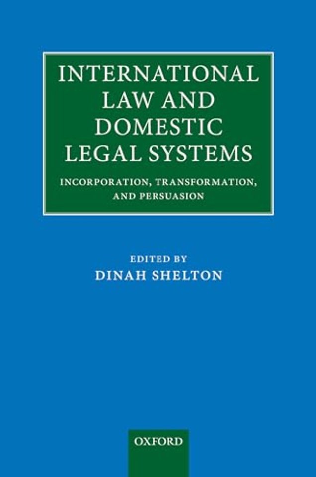 International Law and Domestic Legal Systems