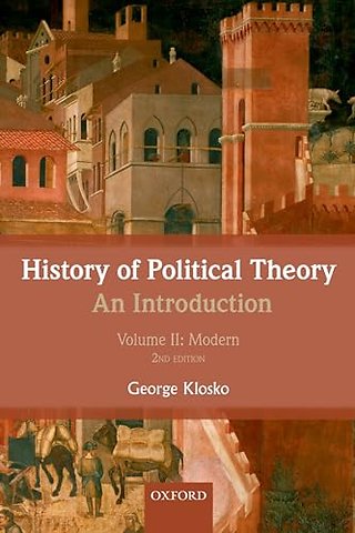 History of Political Theory: An Introduction