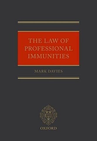 The Law of Professional Immunities