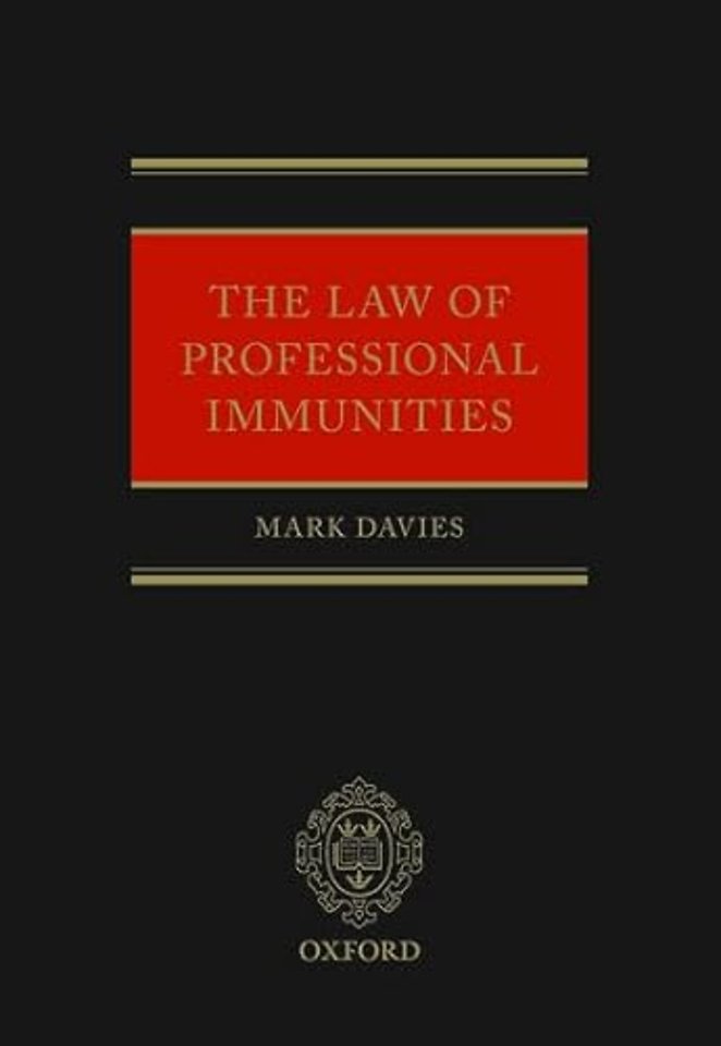 The Law of Professional Immunities