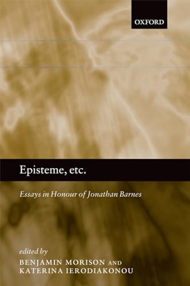 Episteme, etc.