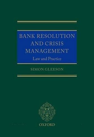 Bank Resolution and Crisis Management