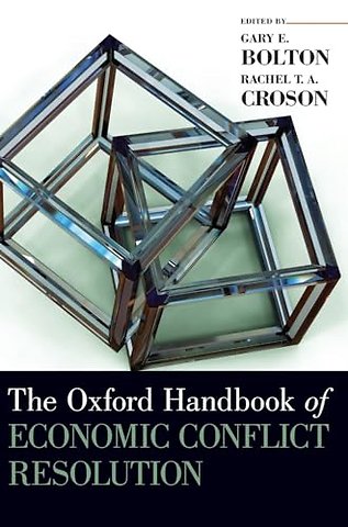 The Oxford Handbook of Economic Conflict Resolution