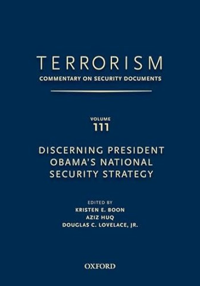 TERRORISM: Commentary on Security Documents Volume 111