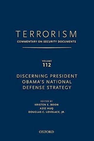 TERRORISM: Commentary on Security Documents Volume 112
