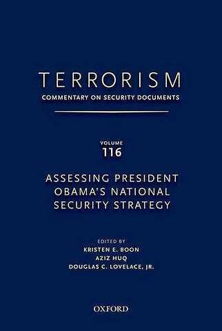 TERRORISM: COMMENTARY ON SECURITY DOCUMENTS VOLUME 116