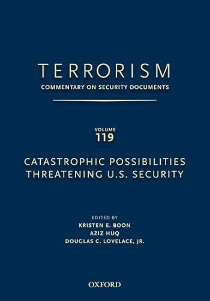 TERRORISM: COMMENTARY ON SECURITY DOCUMENTS VOLUME 119