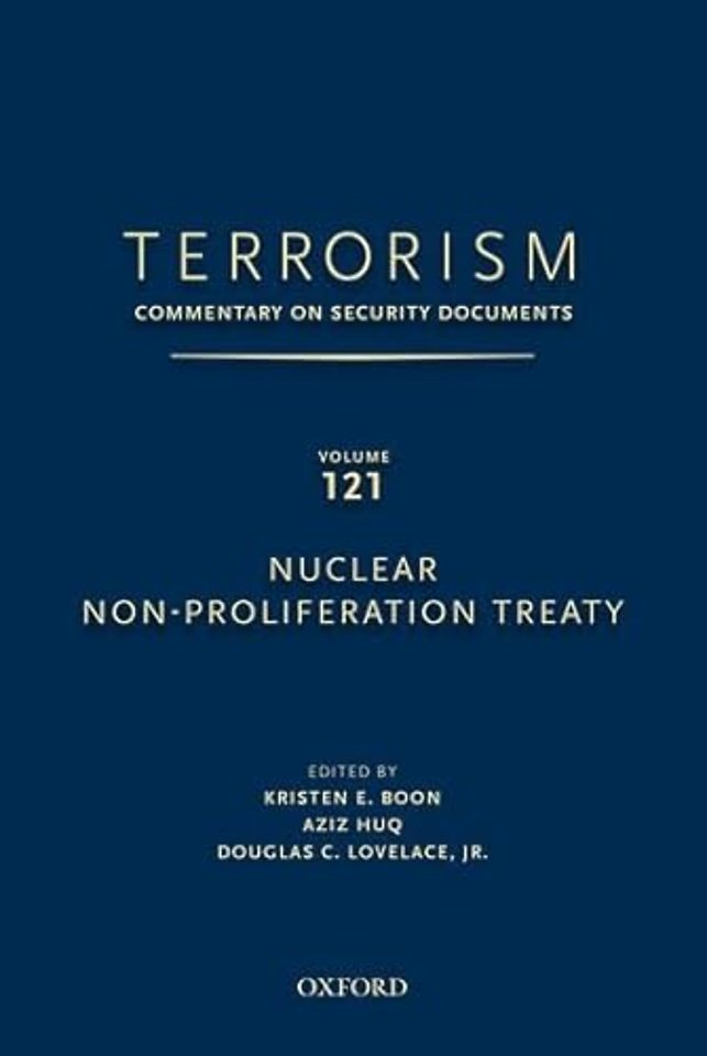 TERRORISM: COMMENTARY ON SECURITY DOCUMENTS VOLUME 121