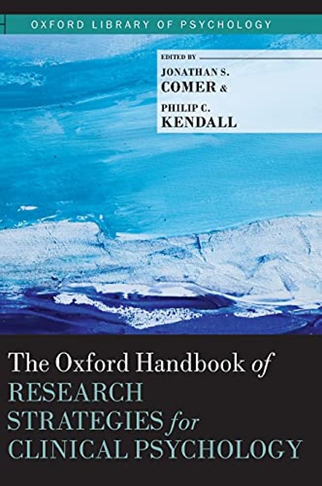 The Oxford Handbook of Research Strategies for Clinical Psychology