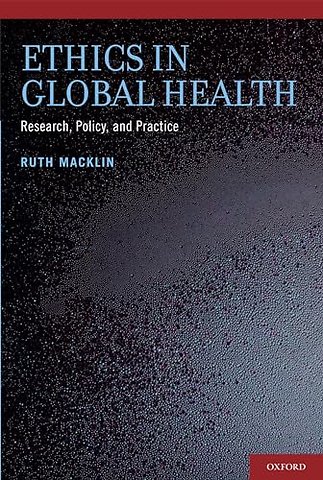 Ethics in Global Health