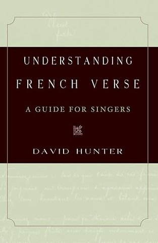Understanding French Verse