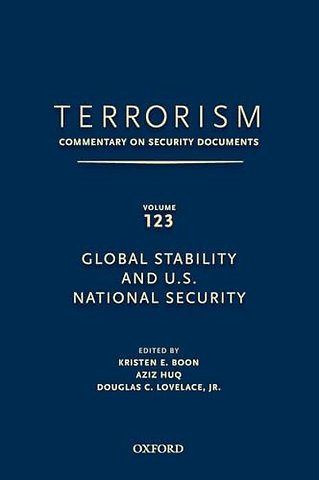 TERRORISM: COMMENTARY ON SECURITY DOCUMENTS VOLUME 123
