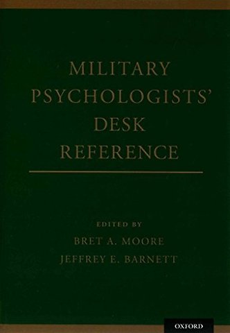 Military Psychologists' Desk Reference