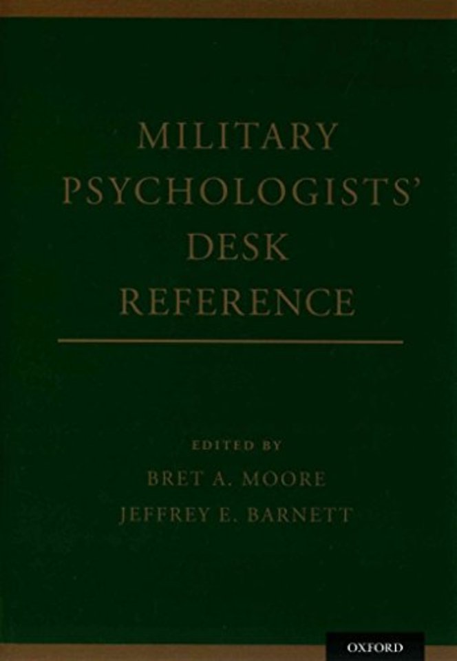 Military Psychologists' Desk Reference