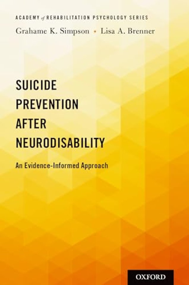 Suicide Prevention After Neurodisability