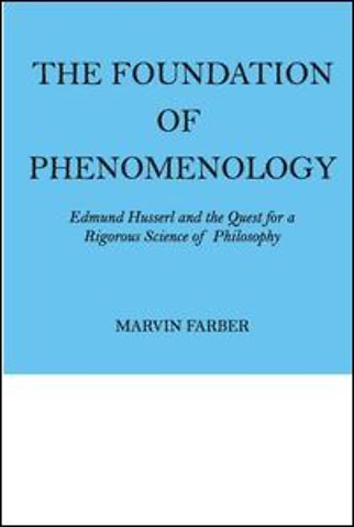 Foundation of Phenomenology