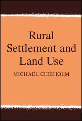Rural Settlement and Land Use