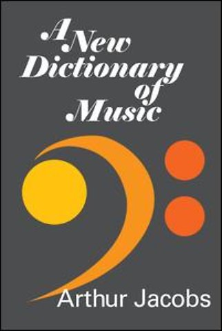 New Dictionary of Music