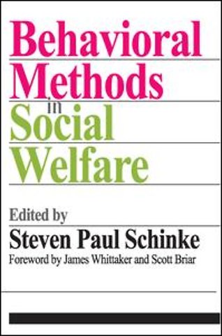 Behavioral Methods in Social Welfare