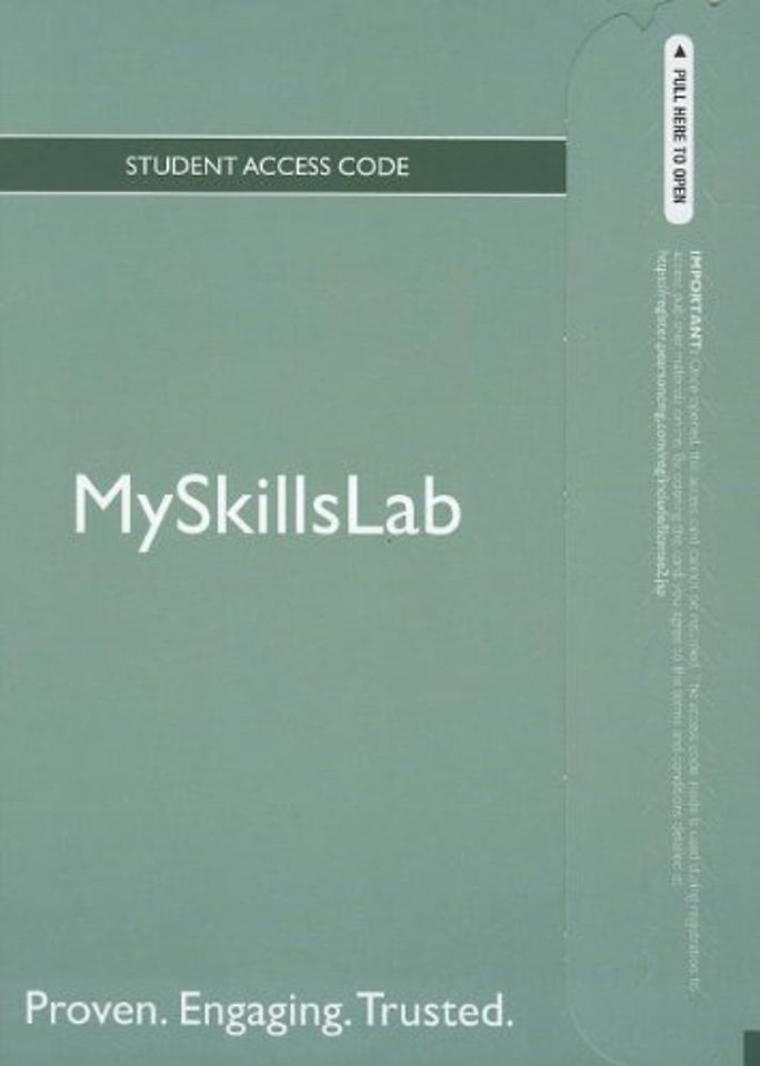 Access Code for MyLab Reading & Writing Skills without Pearson eText