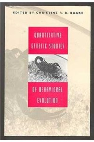 Quantitative Genetic Studies of Behavioral Evolution