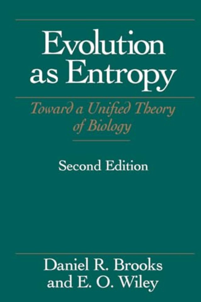 Evolution As Entropy