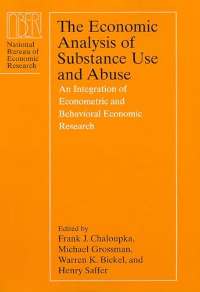 The Economic Analysis of Substance Use and Abuse – An Integration of Econometric and Behavioral Economic Research