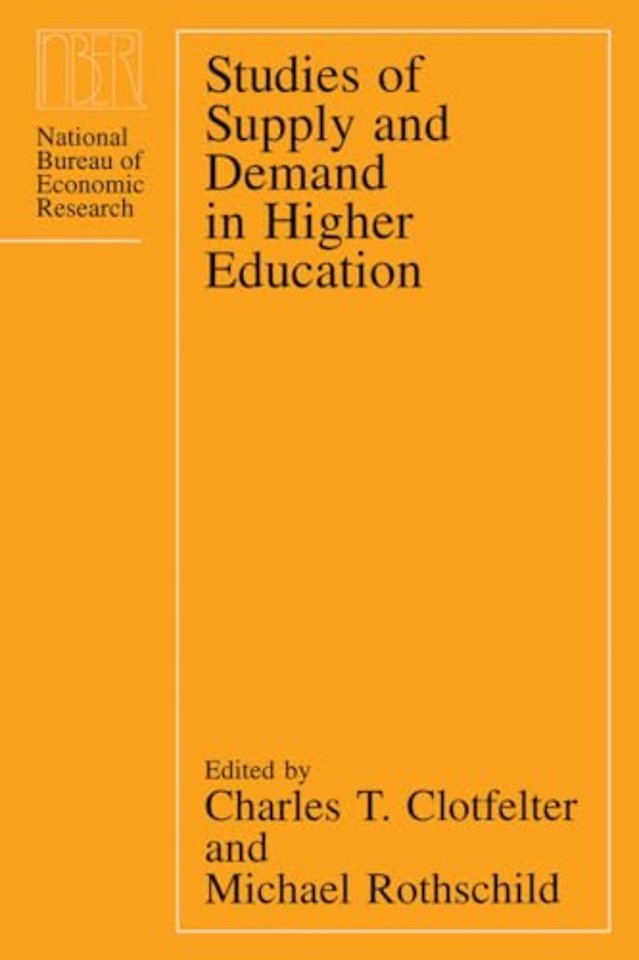 Studies of Supply and Demand in Higher Education