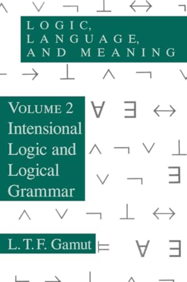 Logic, Language, and Meaning, Volume 2