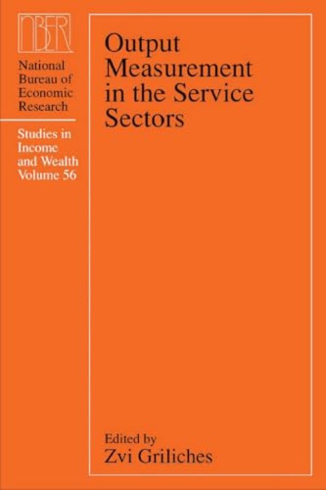 Output Measurement in the Service Sectors